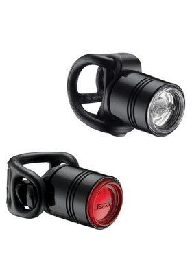 Lezyne Led Femto Drive Pair Blk/Hi Gloss