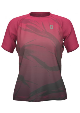 Women's cycle jersey Scott SCO Shirt W's Kinabalu Run az pk/iro bk