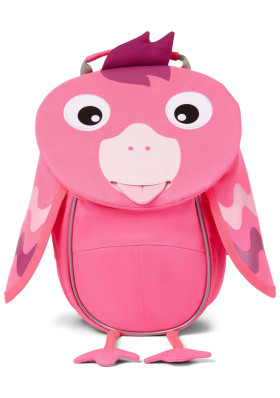 Kids backpack Affenzahn Small Friend Flamingo - neon pink