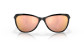 preview Oakley 9222-0160 Pasque Polished Black / Prizm Rose Gold Polarized Sunglasses