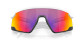 preview Oakley 9280-0239 BXTR MtWht/MtBlk w/ Prizm Road Sunglasses