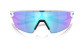 preview Sunglasses Oakley 9403-0236 Sphaera Matte White / Prizm Sapphire Polarized