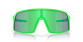 preview Oakley 9406-B437 Sutro 80s Green/Matt Black w/ Prizm Jade Sunglasses