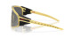 preview Oakley 9404-1435 Latch Panel PM Gold Glass w/ Prizm Black Sunglasses