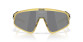 preview Oakley 9404-1435 Latch Panel PM Gold Glass w/ Prizm Black Sunglasses