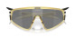 preview Oakley 9404-1435 Latch Panel PM Gold Glass w/ Prizm Black Sunglasses