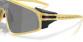 preview Oakley 9404-1435 Latch Panel PM Gold Glass w/ Prizm Black Sunglasses