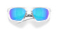 preview Oakley Lateralis Sunglasses – Matte Clear with Prizm™ Sapphire Lenses