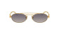 preview Miu Miu 0MU 54ZS 5AK30C53 Sunglasses Gold–Grad Blue Mirror Silver Int