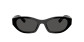 preview Miu Miu 0MU A03S 16K08Z53 – Black / Dark Grey Sunglasses