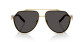 preview Dolce & Gabbana 0DG2315 02/87 62 Sunglasses Gold–Dark Grey