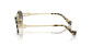 preview Miu Miu 0MU 52YS ZVN5D154 Sunglasses – Pale Gold / Grey Gradient