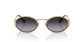 preview Miu Miu 0MU 52YS ZVN5D154 Sunglasses – Pale Gold / Grey Gradient