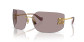 preview Miu Miu 0MU 54YS 5AK06I80 Gold-Light Purple Brown
