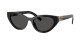 preview Miu Miu MU A04S 16K08Z54 Sunglasses – Black / Dark Grey