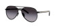 preview Prada PR B57S AAV90A56 Sunglasses – Black / Grey Gradient