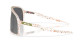 preview Oakley 9406-C737 Sutro Mt Clear Terrazzo Sunglasses with Prizm Black Lenses