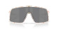 preview Oakley 9406-C737 Sutro Mt Clear Terrazzo Sunglasses with Prizm Black Lenses