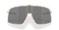 preview Oakley 9406-C737 Sutro Mt Clear Terrazzo Sunglasses with Prizm Black Lenses