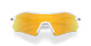 preview Oakley 9495-0536 Radar Plate Sunglasses Polished White