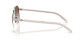 preview Prada PR B57S 23E10S Sunglasses – Silver / Caff Sfumato Specchio Oro