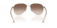 preview Prada PR B57S 23E10S Sunglasses – Silver / Caff Sfumato Specchio Oro