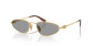 preview Miu Miu MU A52S 5AK40O 52 Sunglasses – Gold / Grey