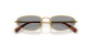 preview Miu Miu MU A52S 5AK40O 52 Sunglasses – Gold / Grey