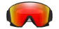 preview Oakley 7145-0200 Flow L Matte Black wPrizm Torch & Iced Ski Goggles
