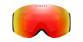 preview Oakley 7139-0300 Flight Deck Pro M Black wPrizm Torch & Prizm Iced Ski Goggles