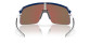 preview Oakley 9463-6339 Sutro Lite Mtt Nvy/MttWhtw/Prizm Violet Sunglasses