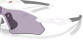 preview Oakley 9495-0836 Radar Plate Polished White w/ Prizm Slate Sports Glasses