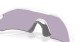 preview Oakley 9495-0836 Radar Plate Polished White w/ Prizm Slate Sports Glasses