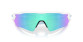 preview Oakley 9510-0131 Radar® Ev S Path Pol White Frame/Prizm Sapphire Sunglasses