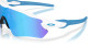 preview Oakley 9510-0131 Radar® Ev S Path Pol White Frame/Prizm Sapphire Sunglasses