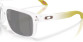 preview Oakley Sunglasses 9102-AP55 Holbrook Matte Clear w/ Prizm Black Polarized