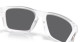 preview Oakley Sunglasses 9102-AP55 Holbrook Matte Clear w/ Prizm Black Polarized