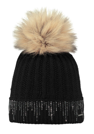 detail Ladies hat MARIGOLD BARTS BEANIE BLACK