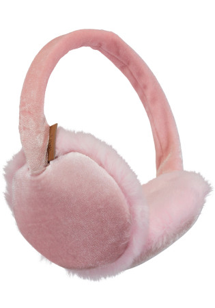 detail Women's ear flaps BARTS VELVA EARMUFFS PINK