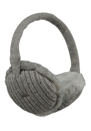detail Eaumuffs Barts Glam Earmuffs Grey Herringbone