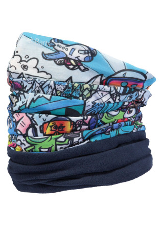 detail Cravat Barts Multicol Polar Monster Ski blue