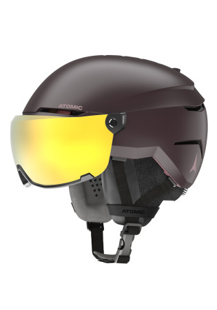 detail Downhill helmet Atomic Savor Visor Stereo Nightshade