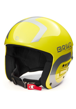 detail Briko-Vulcano Fis 6.8 - Shiny Yellow - Silver-Helma