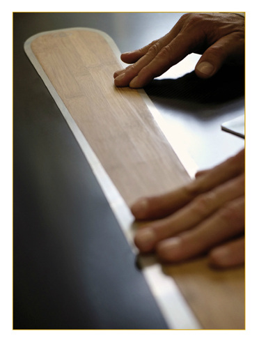 detail Bogner Ski Bamboo RK+Vázání set