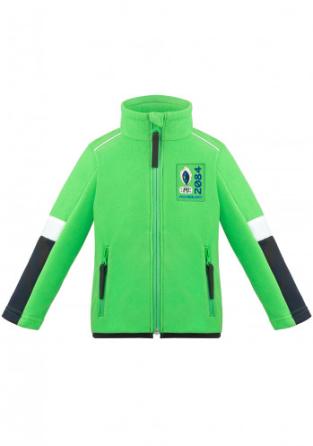 Children's boys sweatshirt Poivre Blanc W21-1610-BBBY Micro Fleece Jacket fizz green