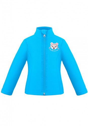 Children's girls sweatshirt Poivre Blanc W21-1500-BBGL / A Micro Fleece Jacket