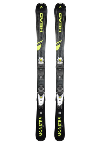 Children's downhill skis Head Monster SLR + SLR 4.5 AC wh / yw