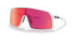 preview Oakley 9406-9137 Sutro Polished White Sunglasses with Prizm Field Lenses