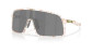 preview Oakley 9406-C737 Sutro Mt Clear Terrazzo Sunglasses with Prizm Black Lenses