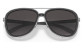 preview Oakley 4129-1758 Split Time Vltblack W/ Prizm Grey Gradient Women's Sunglasses